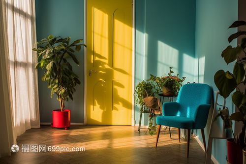 简约风格室内家居与室外设施工程的和谐共生